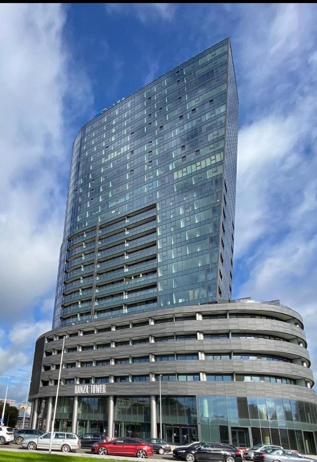 Apartamenty Hanza Tower Gold Stettino Esterno foto