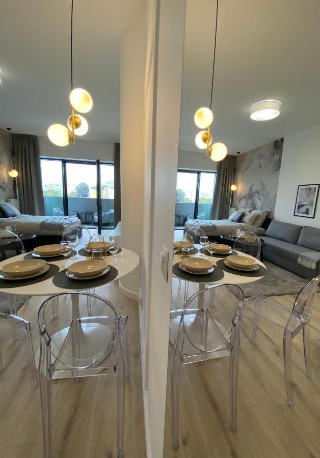Apartamenty Hanza Tower Gold Stettino Esterno foto